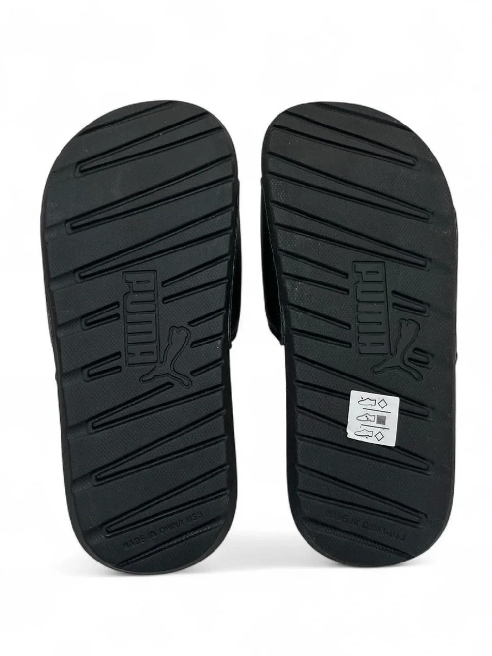 Girls Youth 3Y Sandals Puma Cool Cat Pink White & Black Slides Athletic Casual